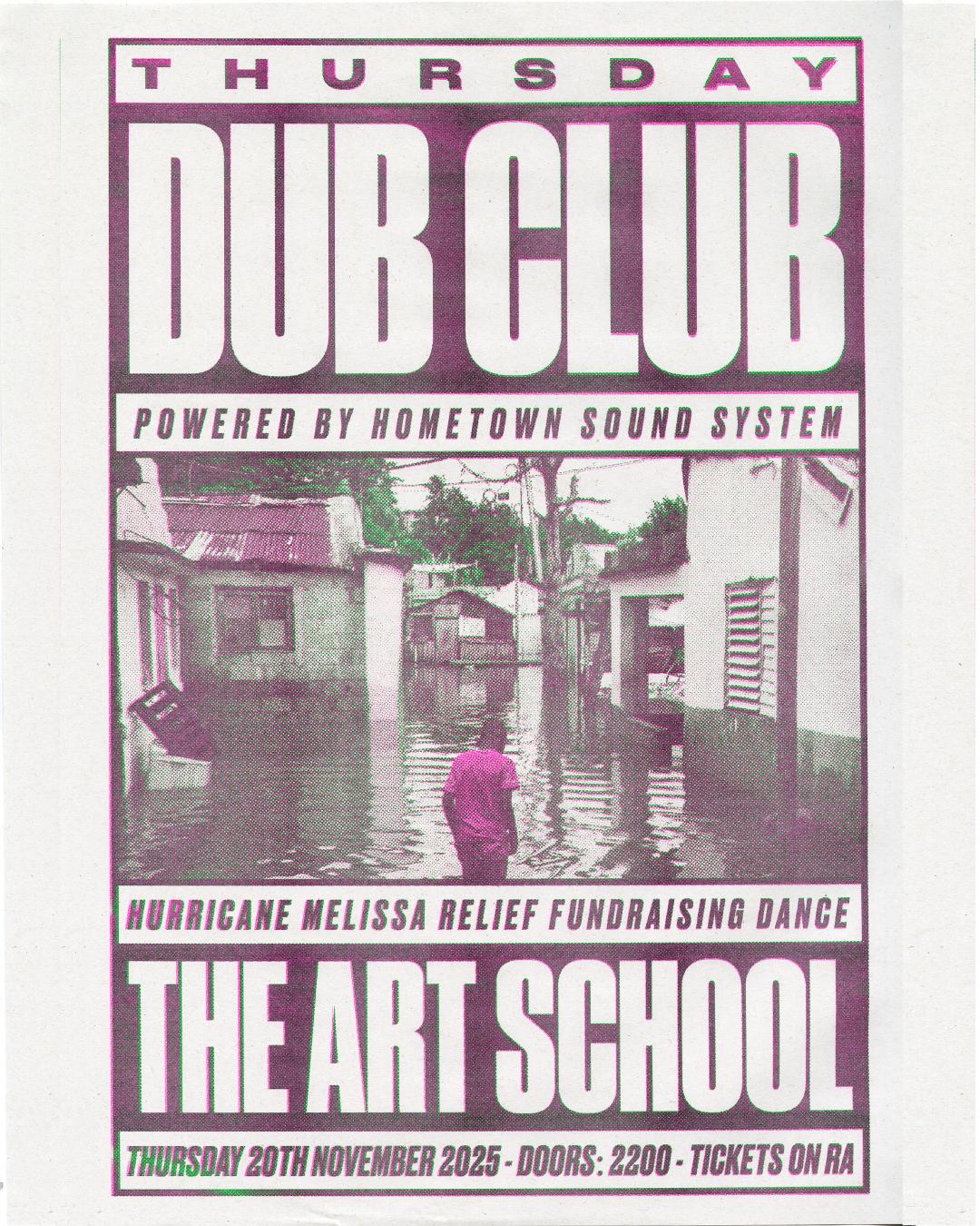 Dub Club: Hurricane Melissa Jamaica Fundraiser