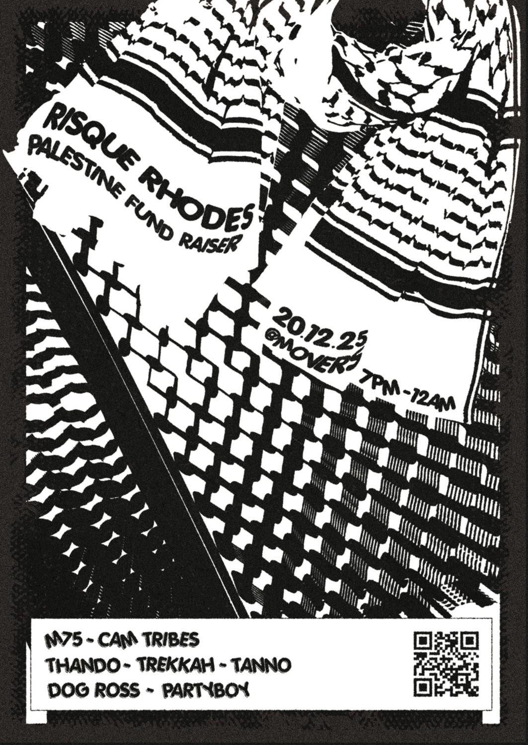 Risqué Rhodes: Palestine Fundraiser