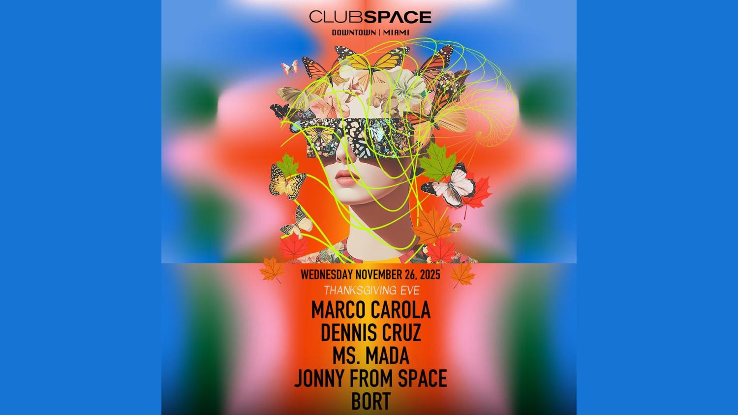 Marco Carola & Dennis Cruz (Thanksgiving Eve)