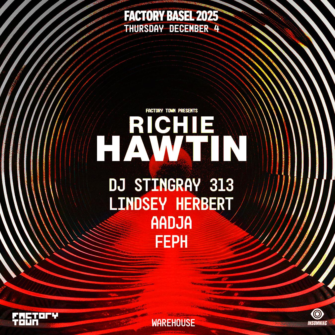 Factory Town Presents Richie Hawtin
