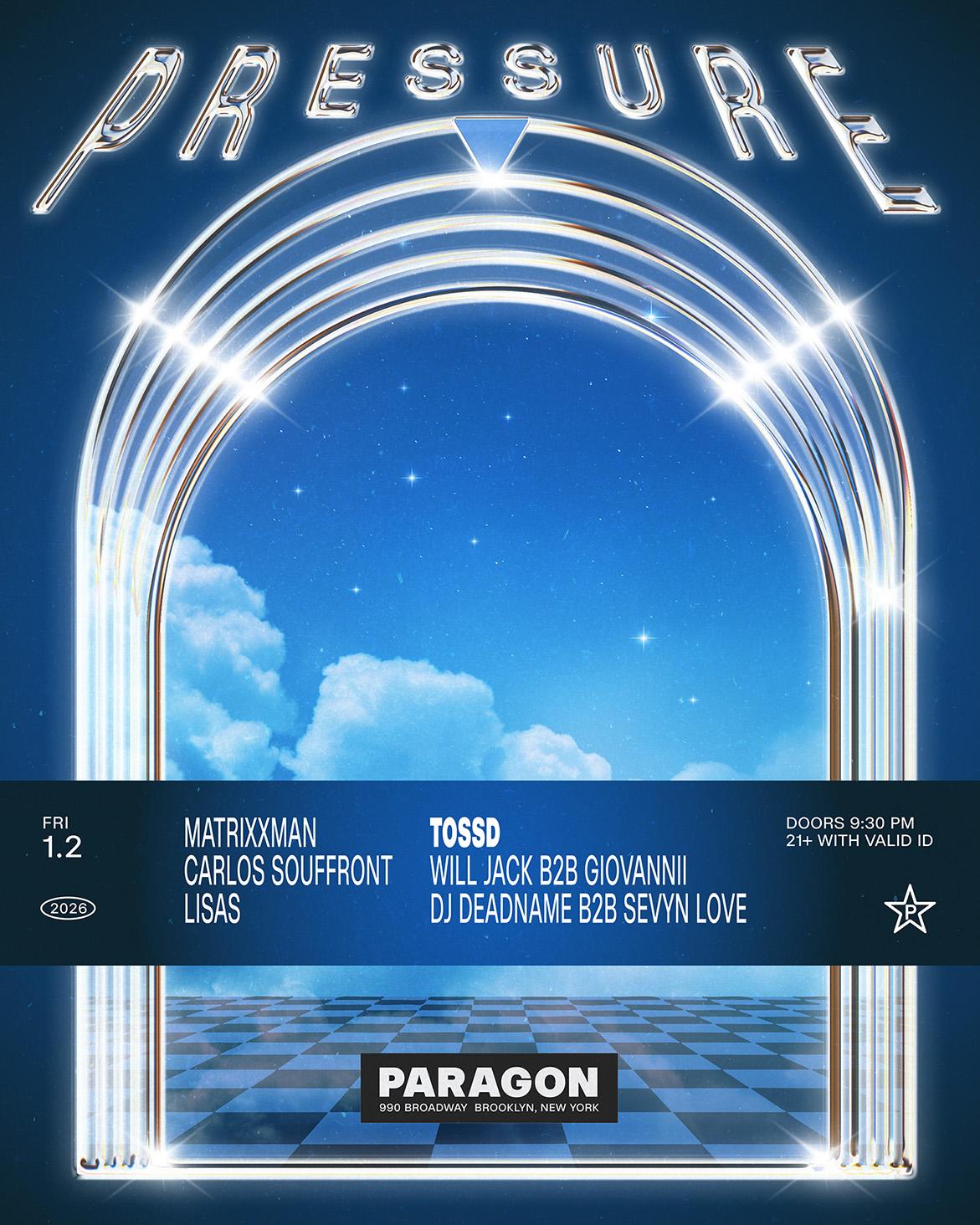 Pressure: Matrixxman, Carlos Souffront, Lisas + Tossd