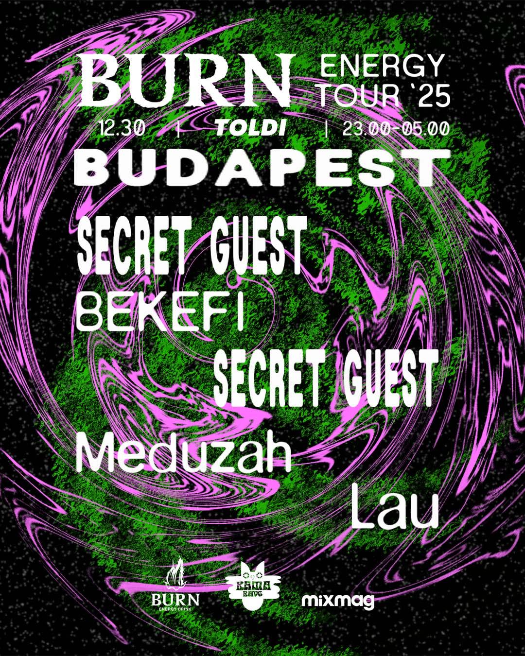 Burn Energy Tour '25 At Toldi
