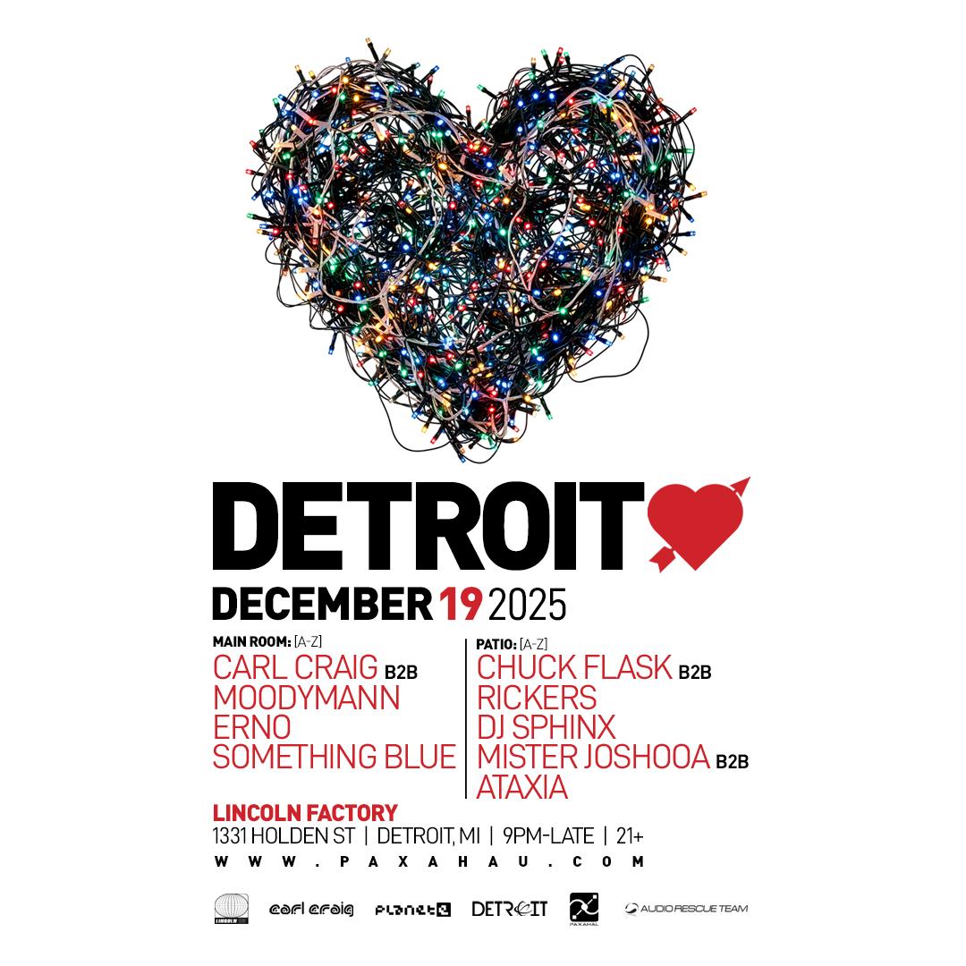 Detroit Love - Carl Craig B2B Moodymann + More
