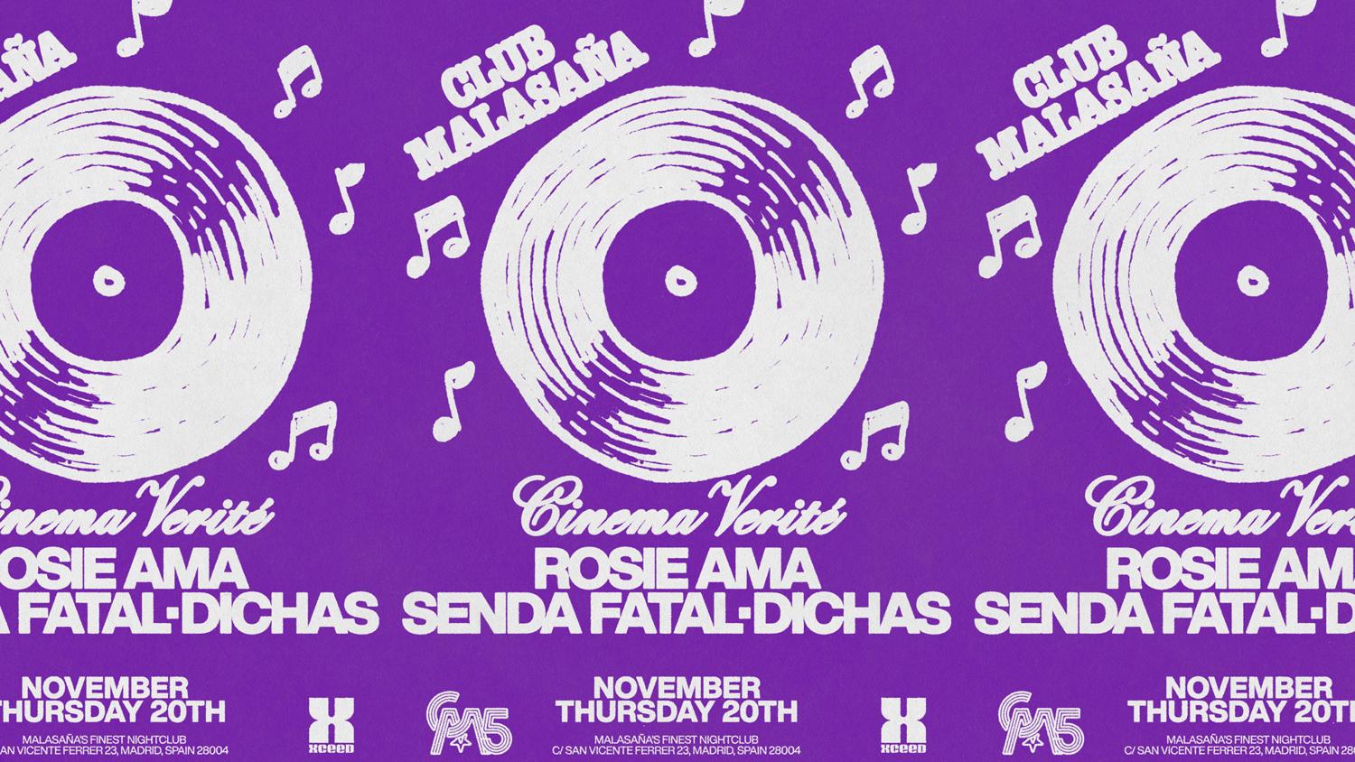 Cinema Verité Feat. Rosie Ama