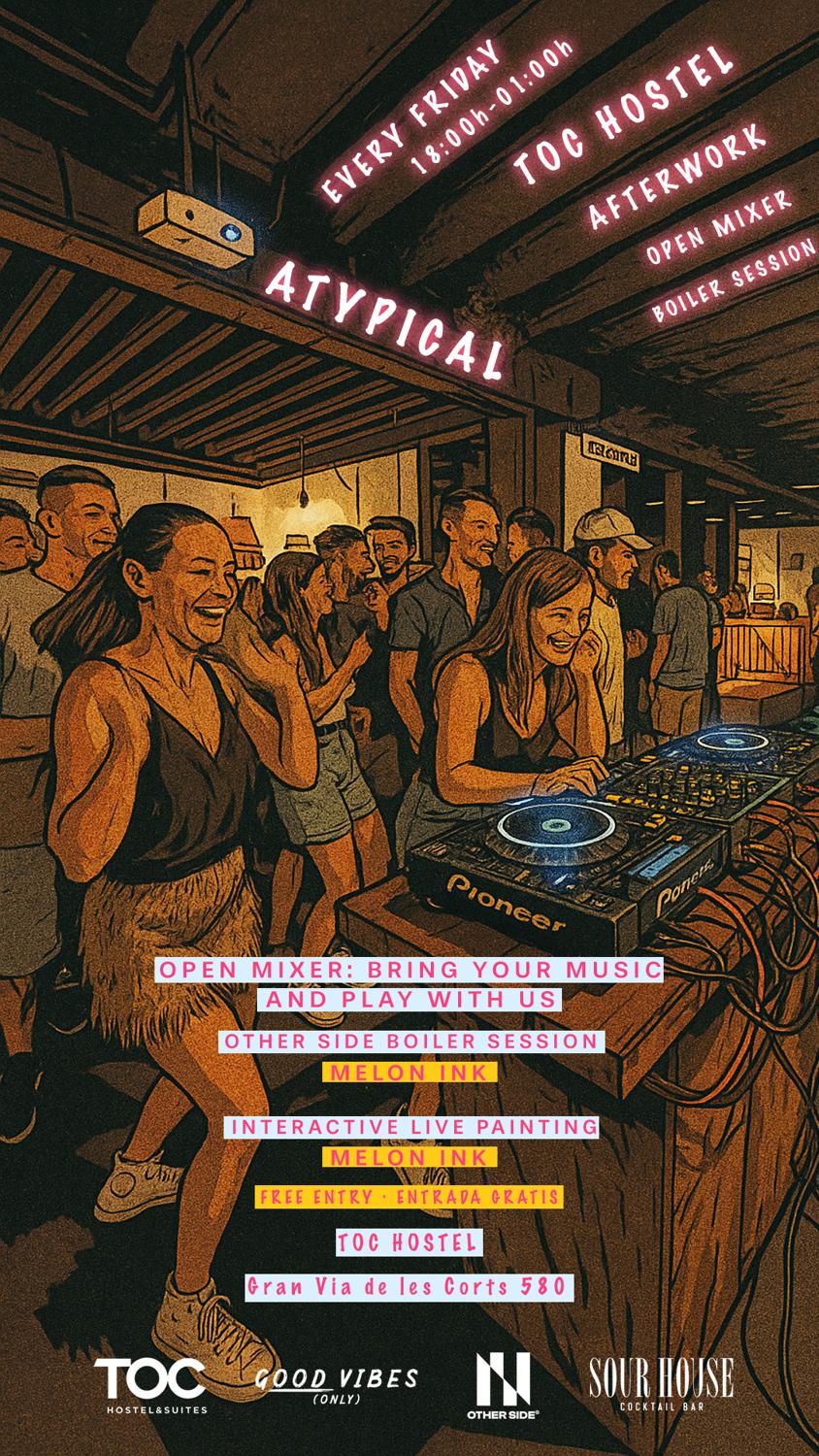 Atypical: Afterwork + Open Mixer + Boiler Session By Other Side (Free Entry)