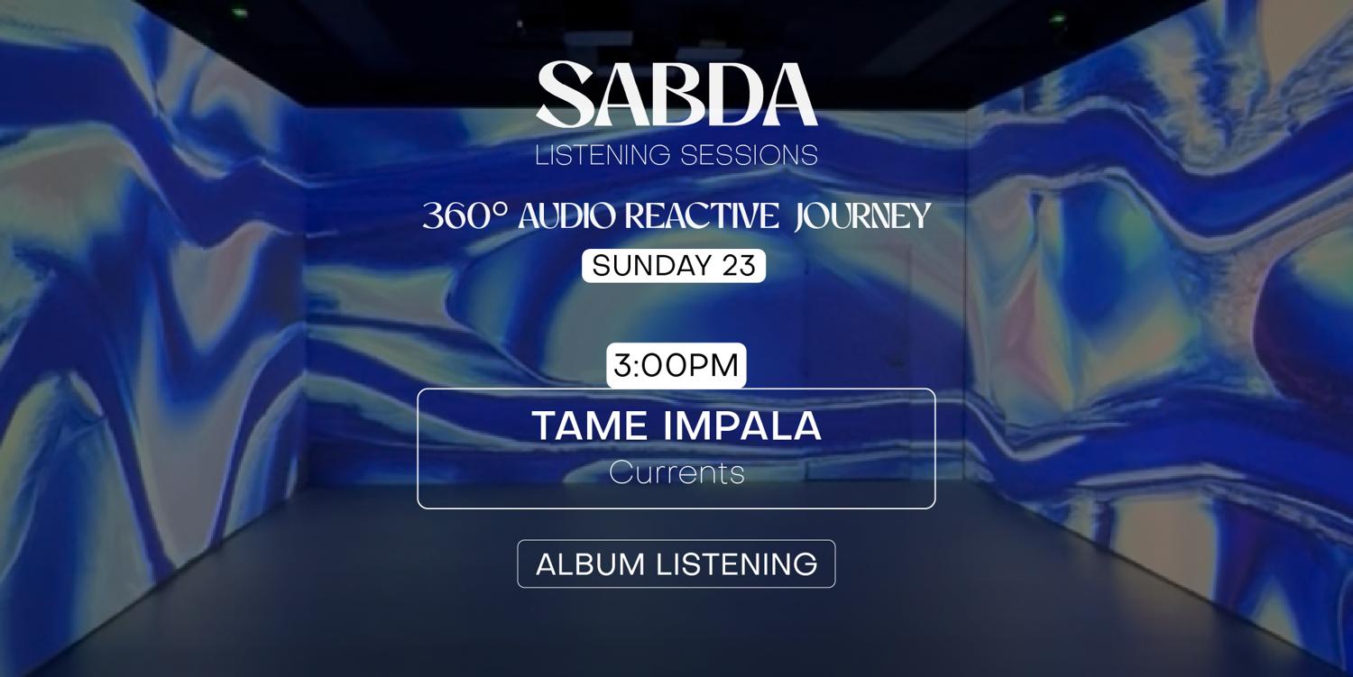 Audio Reactive Listening Session - Tame Impala, 'Currents'