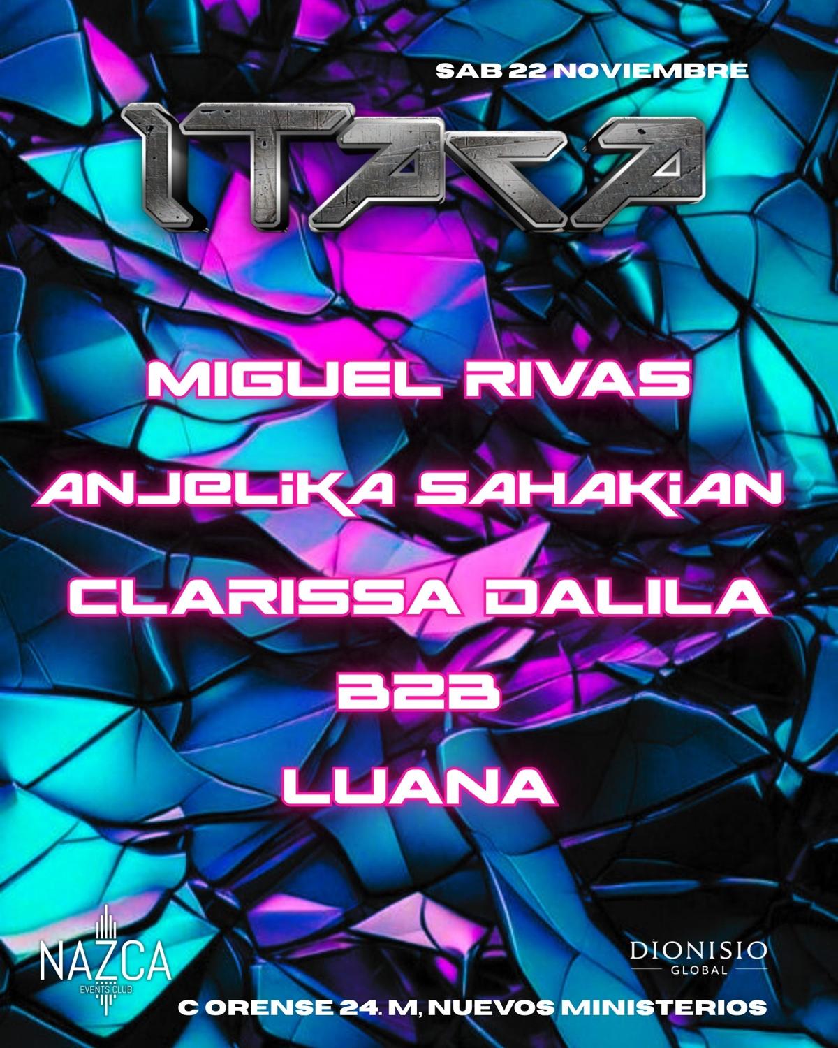 Itaca With Miguel Rivas, Suko, Anjelika Sahakian, Clarissa Dalila B2B Luana