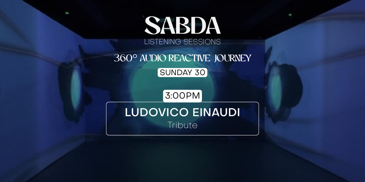 Audio Reactive Listening Session - Ludovico Einaudi Tribute
