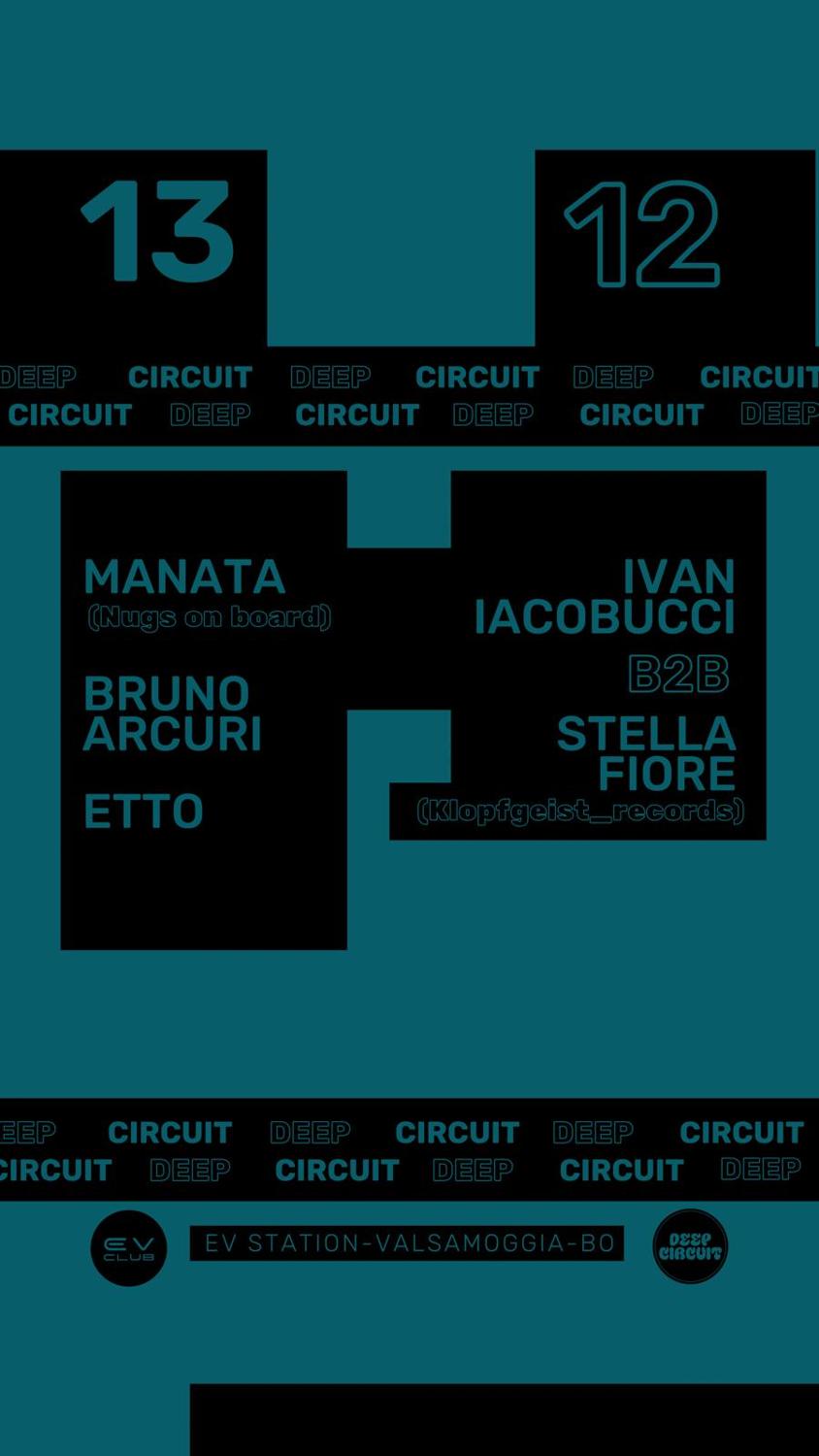 Deep Circuit 13Dic25 Ivan Iacobucci E Stella Fiore - Manata - Etto - Bruno Arcuri