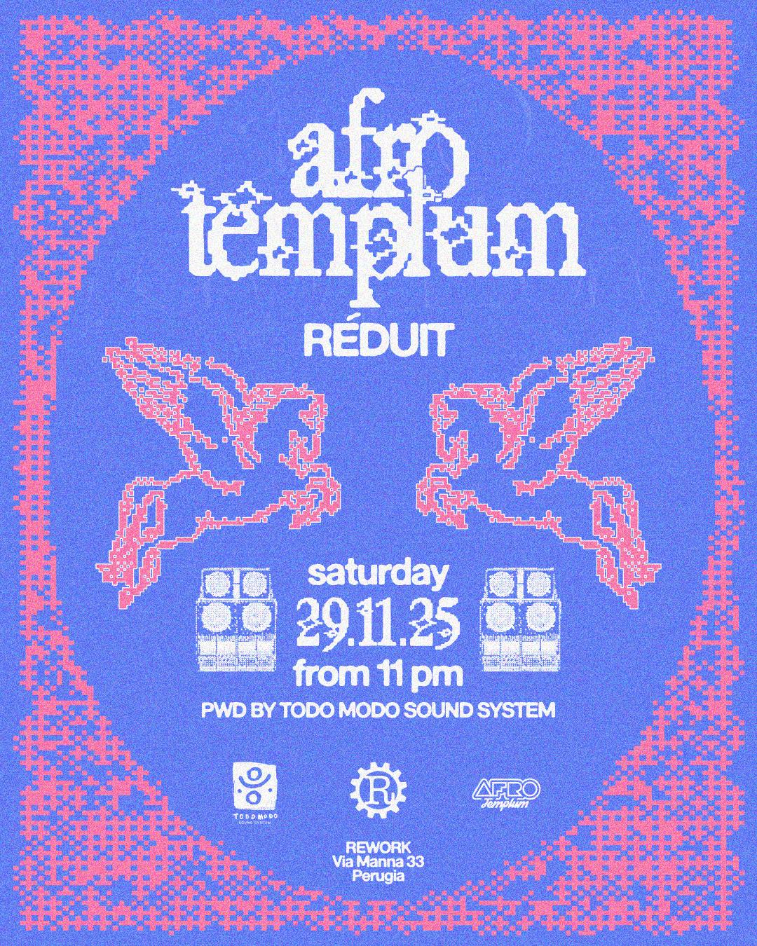 〶 Afro Templum Réduit 2 〶