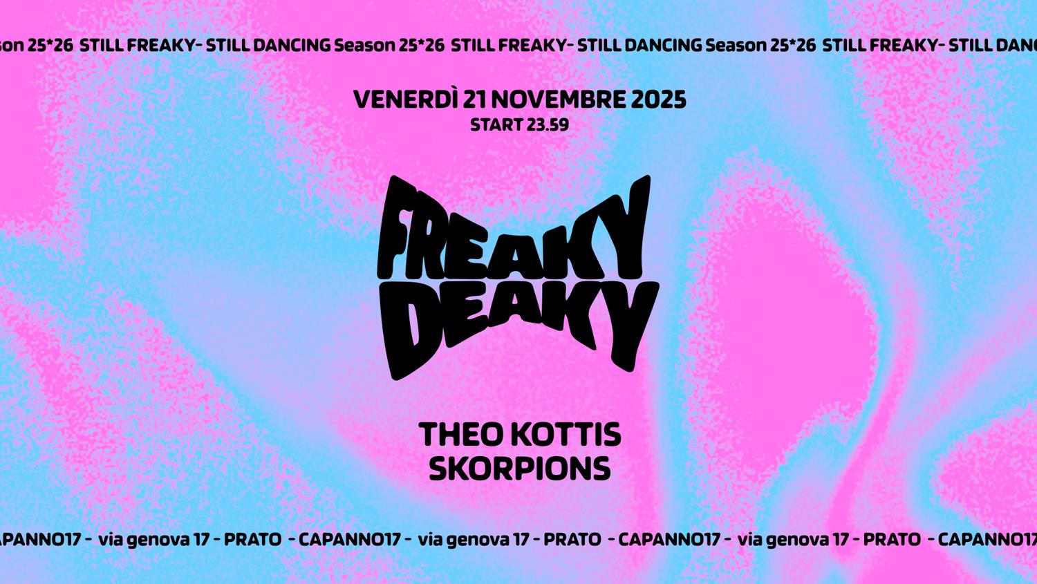 Freaky Deaky W/ Theo Kottis - Skorpions