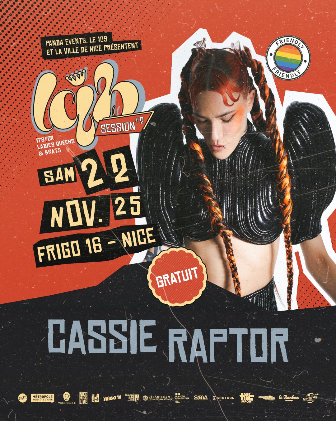 Lqb Session #2: Cassie Raptor / Boticka / Ashley