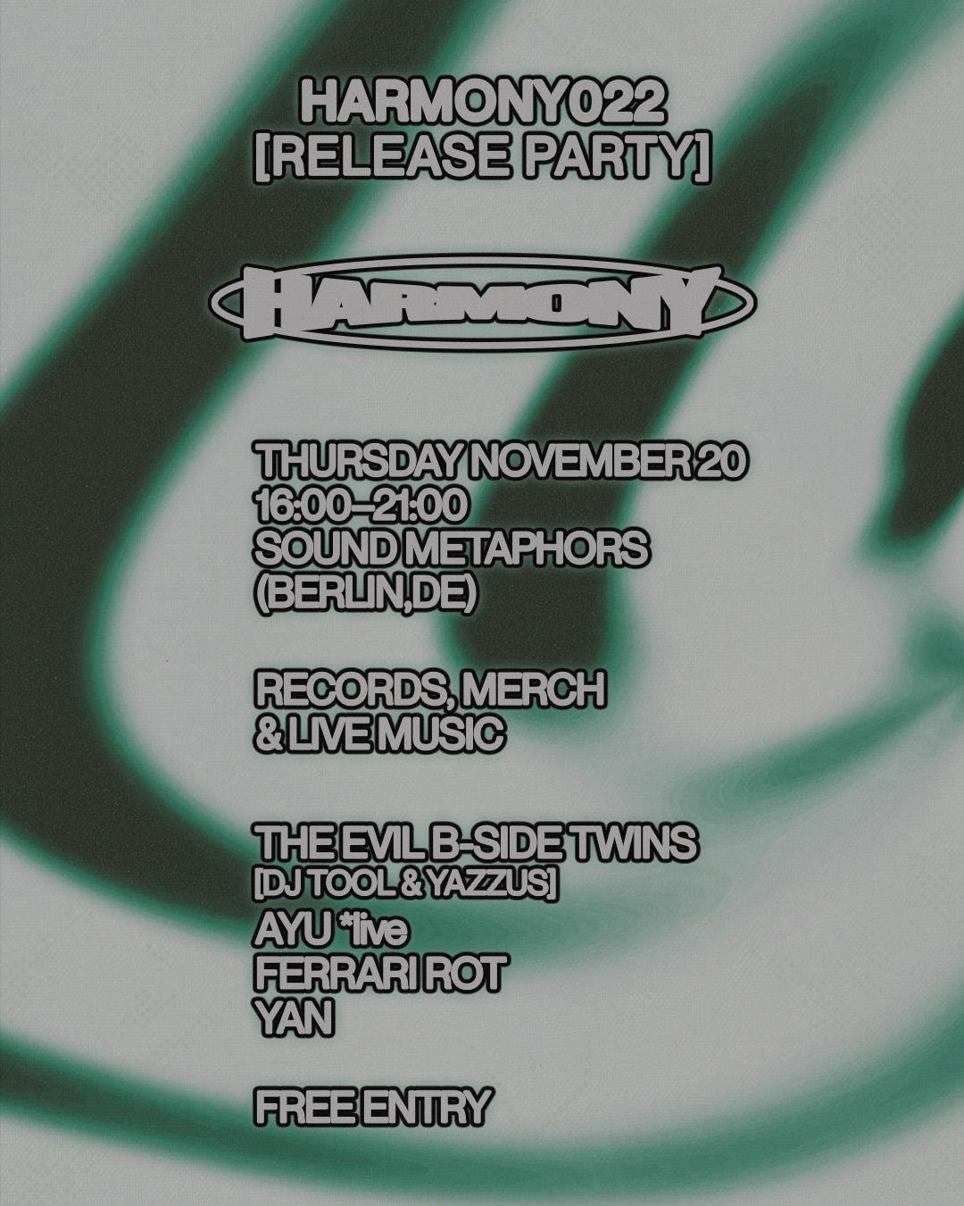 Harmony022 In-Store Release