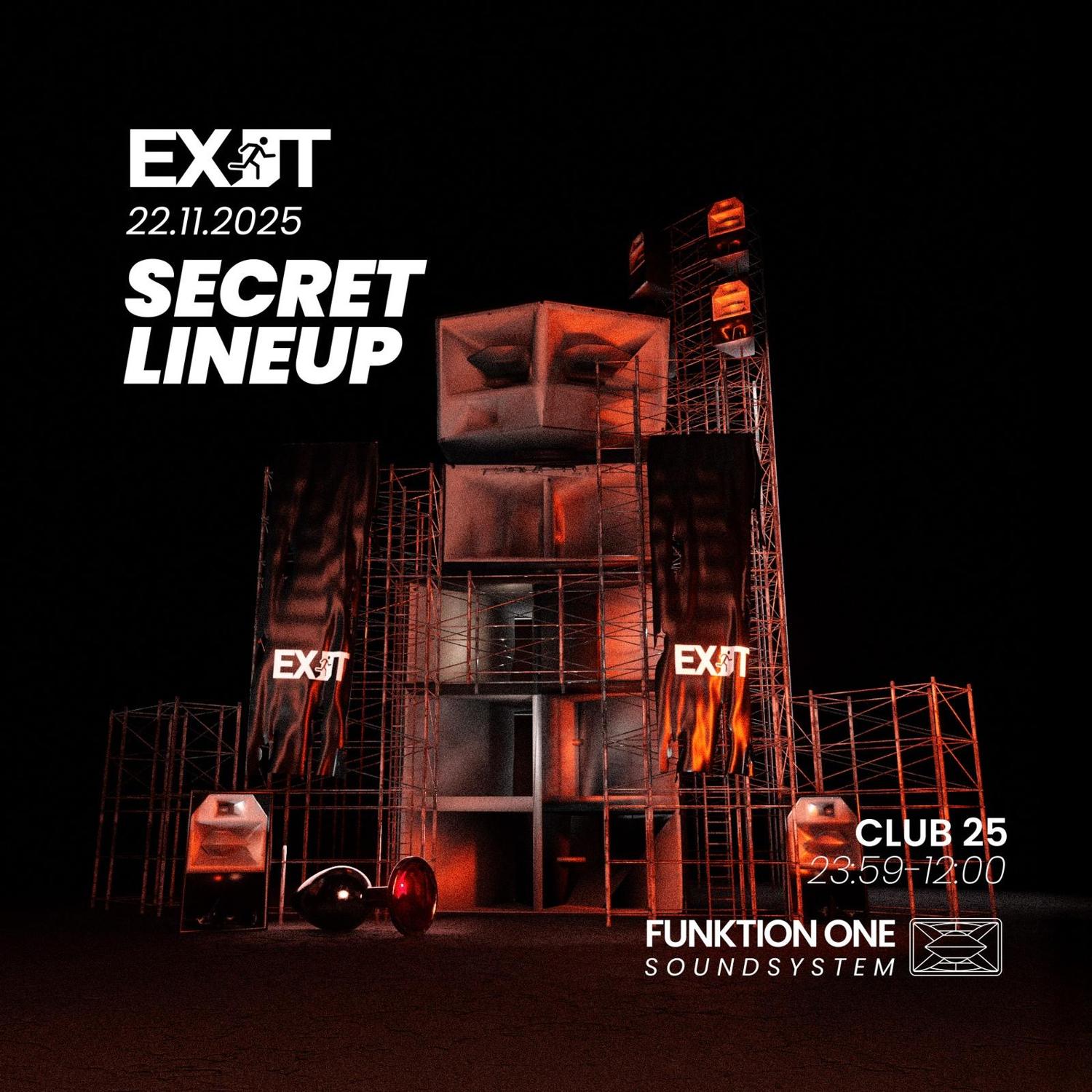 Exit Secret Line Up