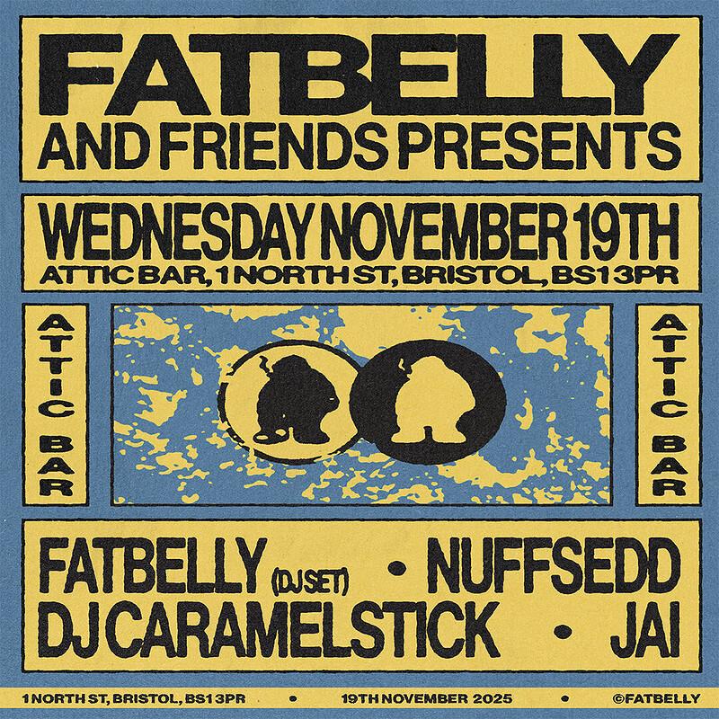 Fatbelly + Friends | Student Drinks Deals, £4 Pints, 3 For £8 Shots!