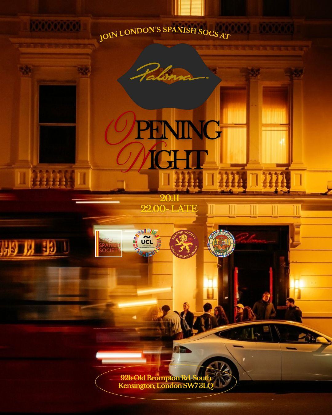 Spanish Societies Paloma