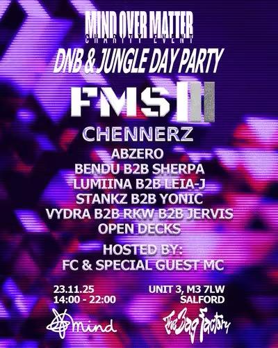 Mind Over Matter; Dnb & Jungle Day Party