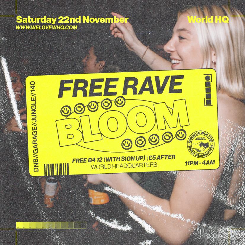 Bloom - Free Rave - D'N'B, Jungle, Uk Garage, 140