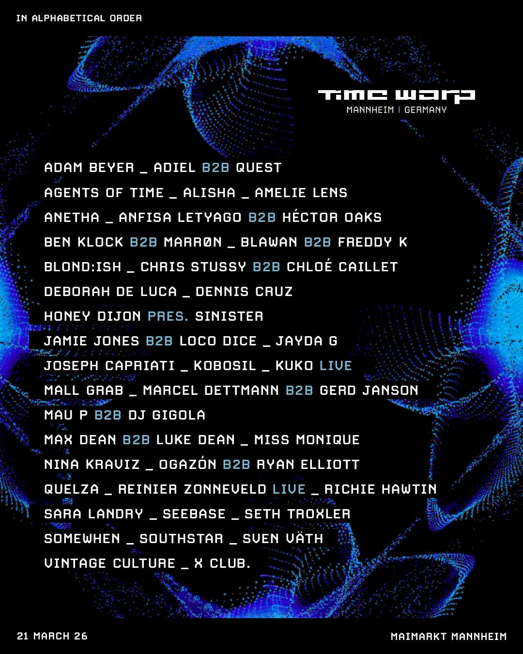 Time Warp Germany 2026