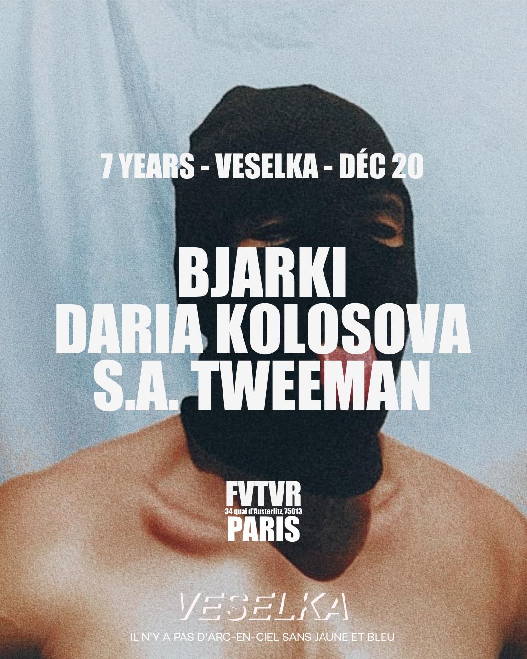 Veselka: Bjarki, Daria Kolosova, S.A. Tweeman