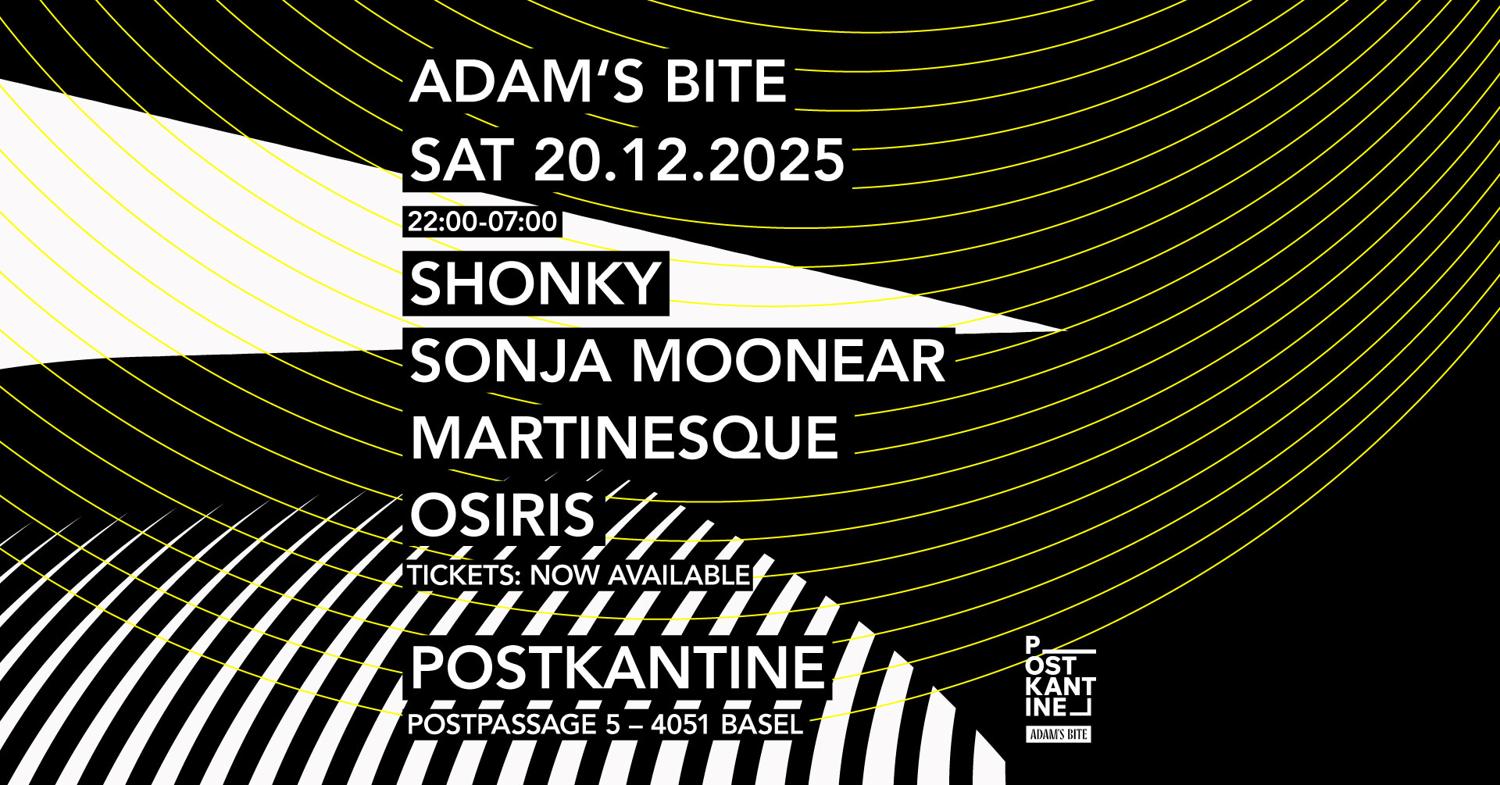 Adam'S Bite: Shonky · Sonja Moonear · Martinesque · Osiris