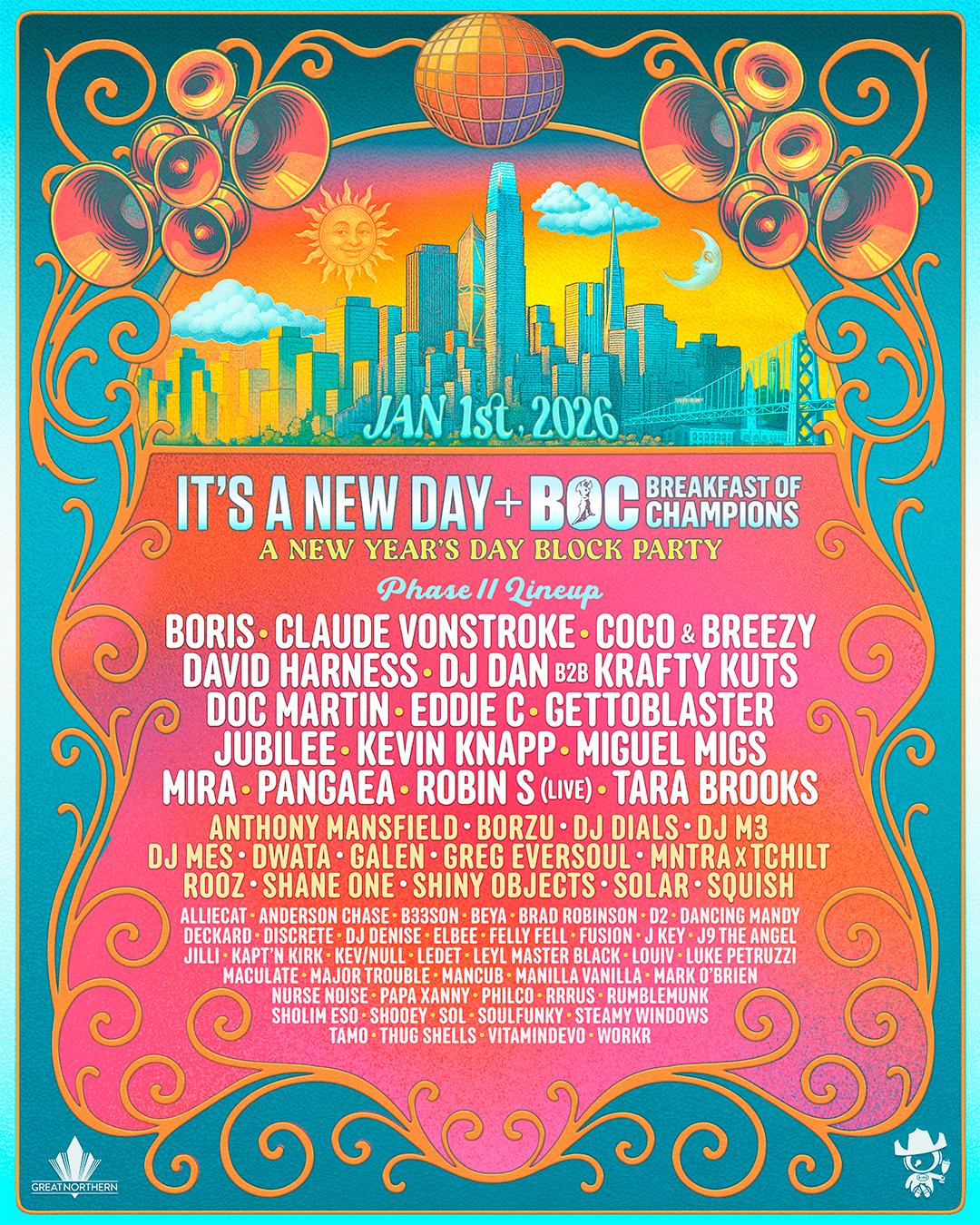 It'S A New Day And Breakfast Of Champions 2026 Block Party