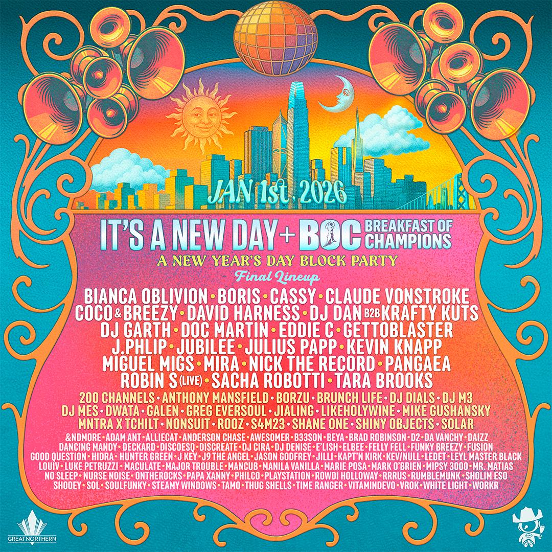 It'S A New Day And Breakfast Of Champions 2026 Block Party