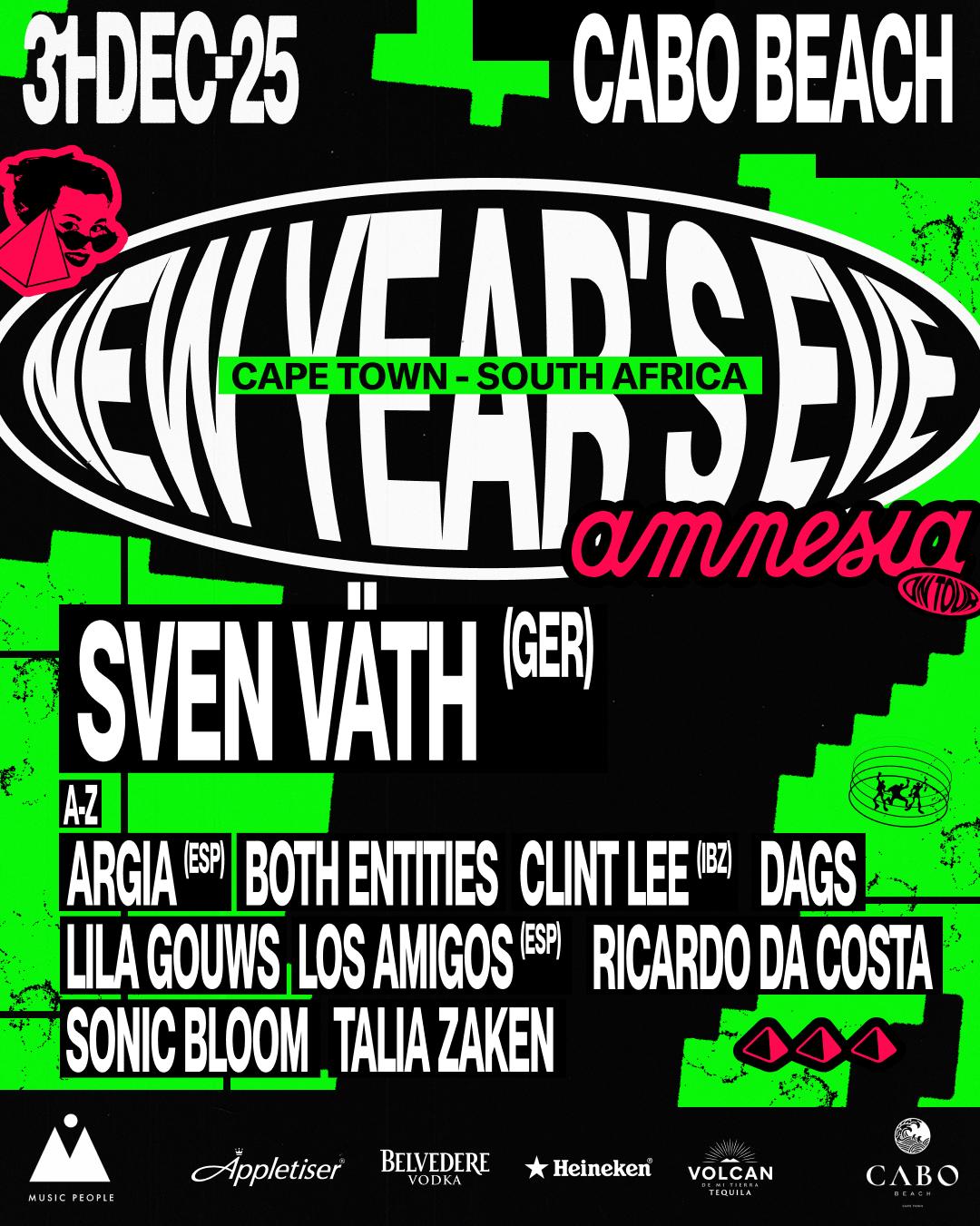 Amnesia Ibiza New Year'S Eve Cape Town 2025/26