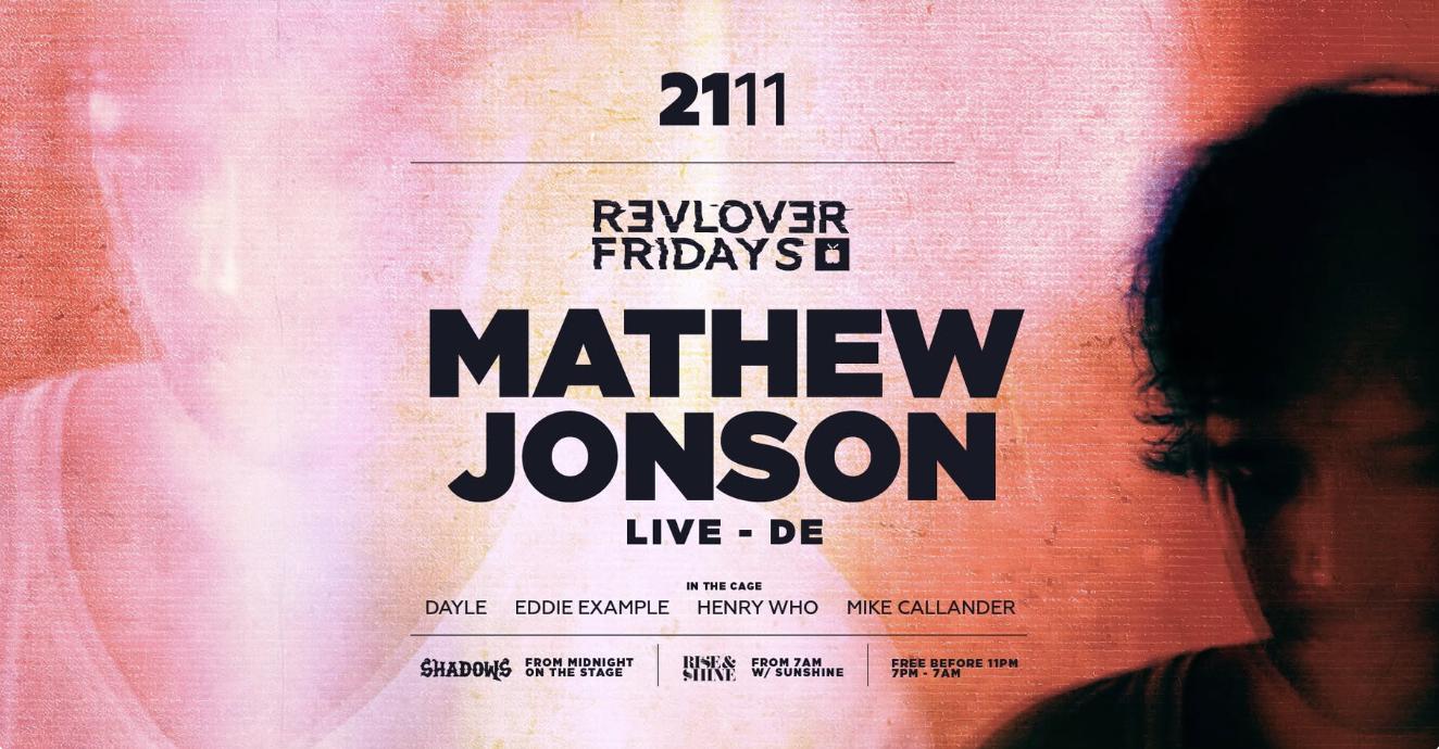 Mathew Jonson (Live)