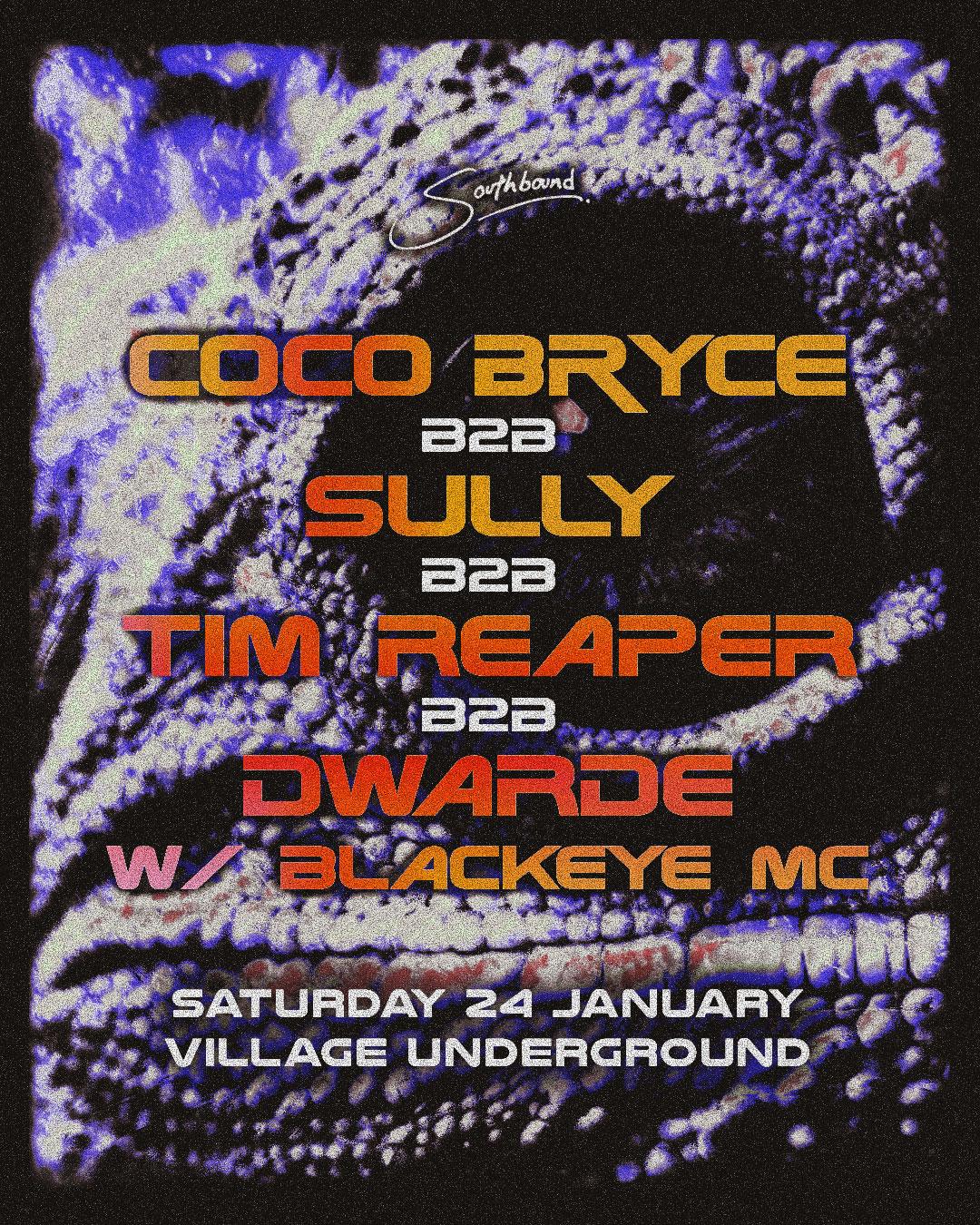 Coco Bryce B2B Sully B2B Tim Reaper B2B Dwarde With Blackeye Mc