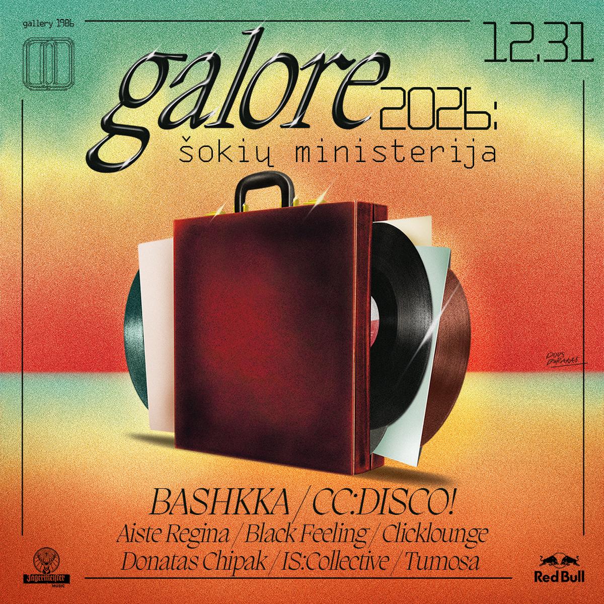Galore 2026 : Bashkka, Cc:Disco! && More