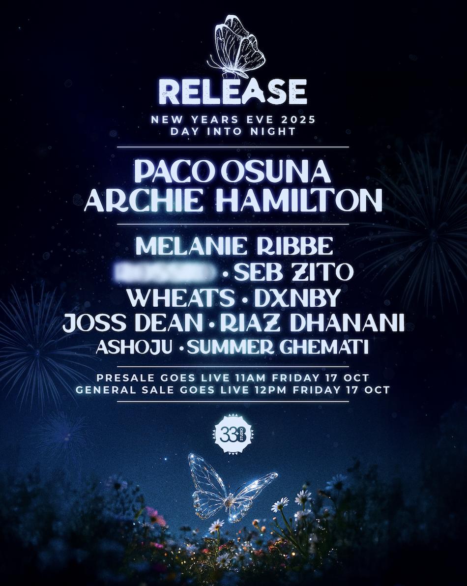 Release Nye - Paco Osuna, Archie Hamilton, Melanie Ribbe, Rossko, Seb Zito, Wheats + More