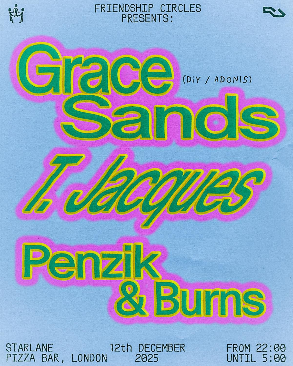 Friendship Circles Presents: Grace Sands & T. Jacques