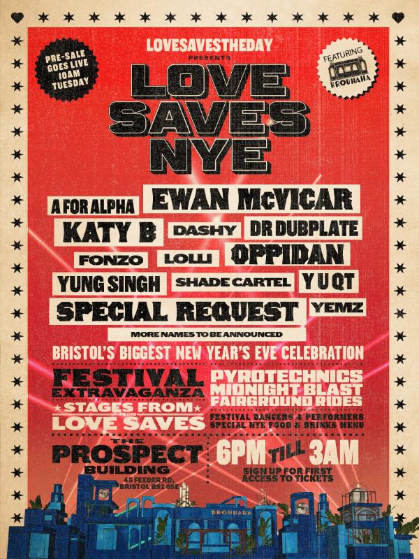 Love Saves The Day Presents: Love Saves Nye