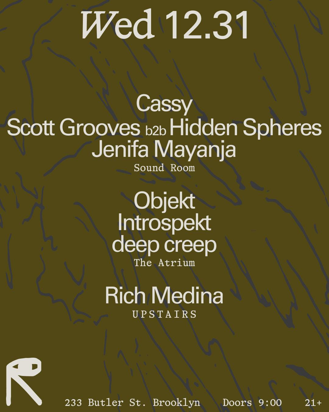 Nye: Cassy, Objekt, Scott Grooves, Hidden Spheres, Introspekt, Deep Creep, + More