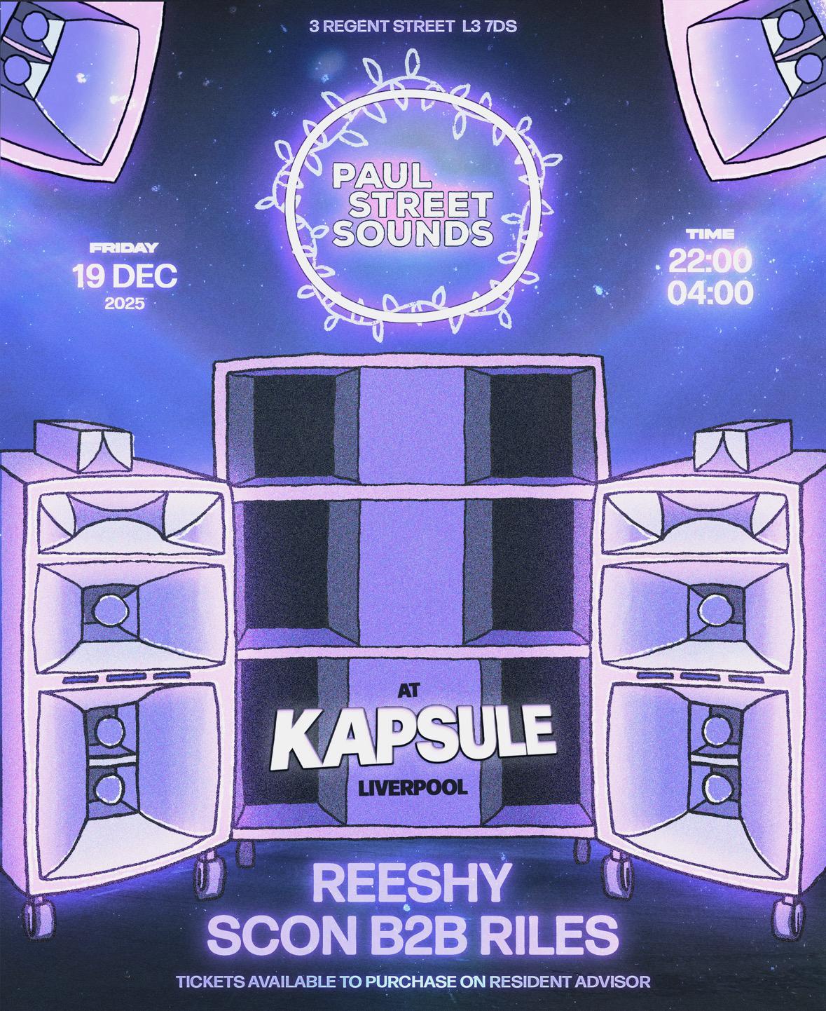 Paul Street Sounds With Reeshy, Scon & Riles