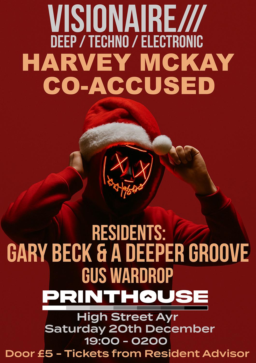 Visionaire With Harvey Mckay, Co-Accused, Gary Beck & A Deeper Groove