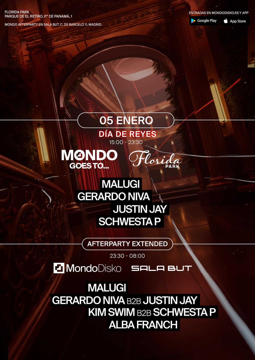 Mondo Goes To Florida Park: Malugi / Gerardo Niva / Justin Jay / Schwesta P