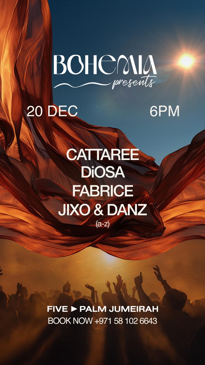 Bohemia Presents Fabrice, Diosa, Jixo & Danz, Cattaree