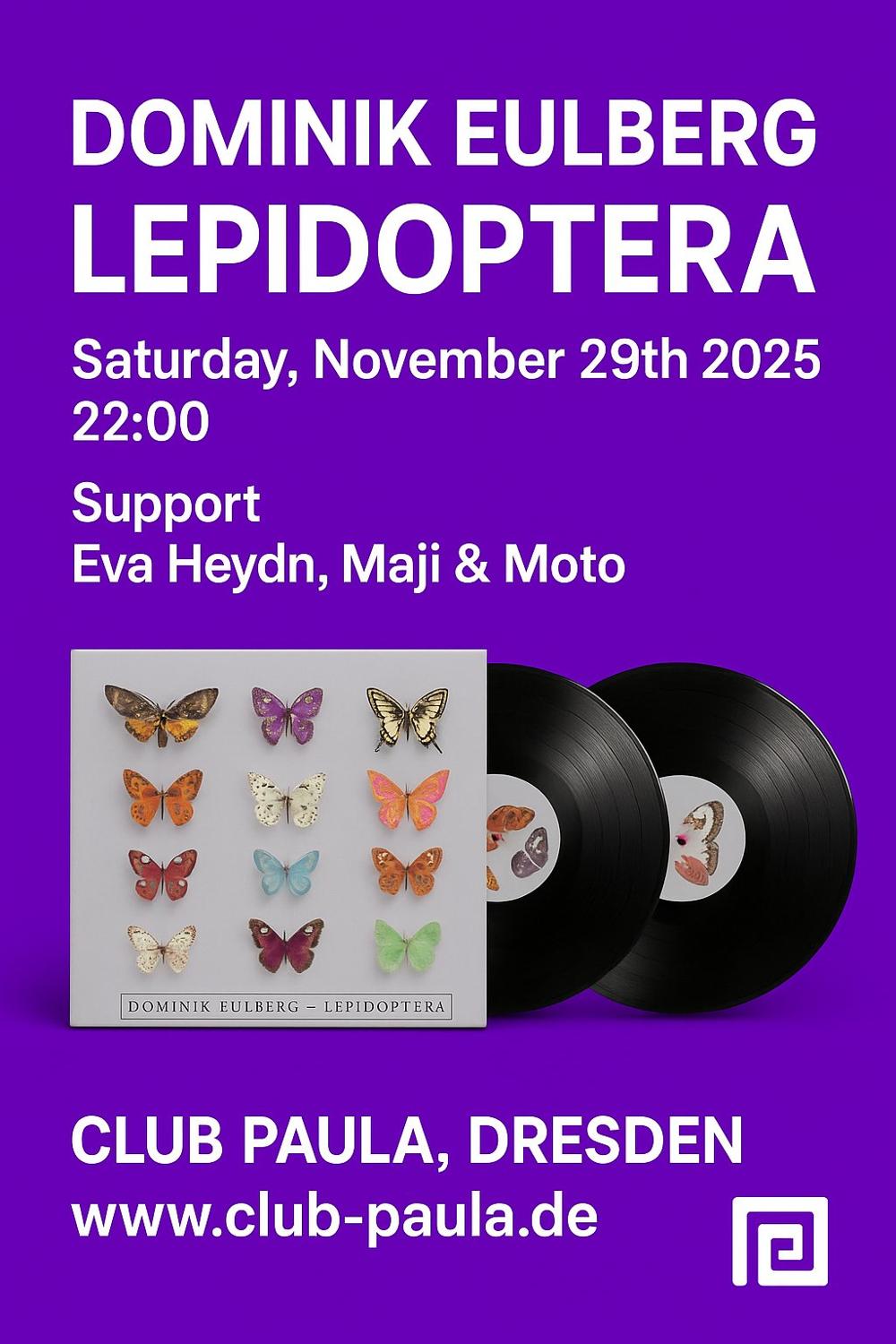 Dominik Eulberg - Lepidoptera Albumtour