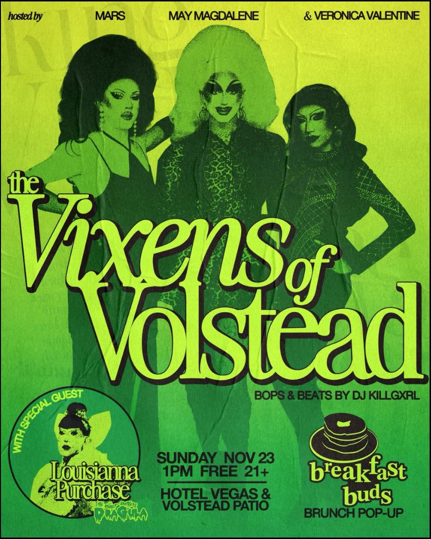 Vixens Of Volstead Drag Brunch