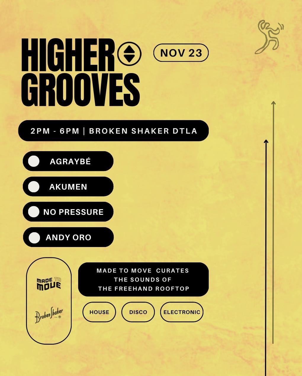 Higher Grooves Rooftop Party