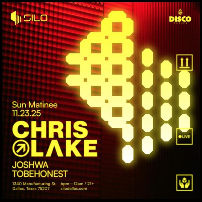 Chris Lake: [Chemistry] Album Tour - Dallas