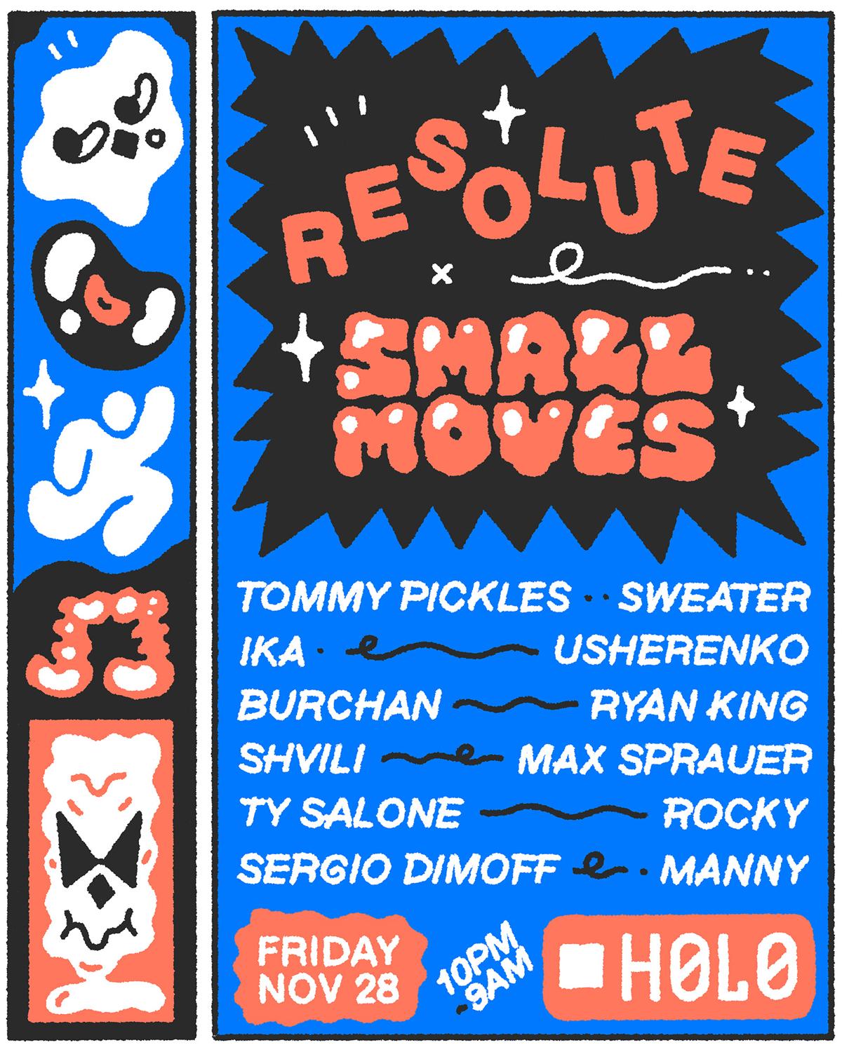 Resolute X Small Moves