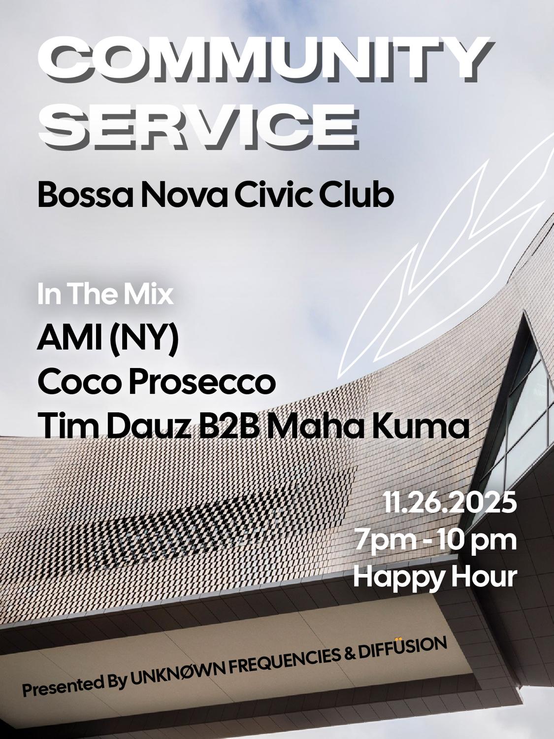 Happy Hour: Community Service 001