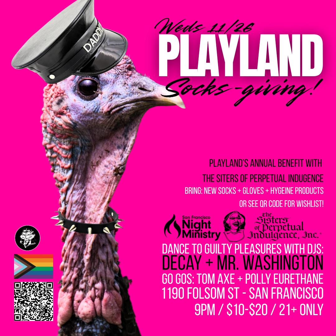 Playland - Socksgiving Drive