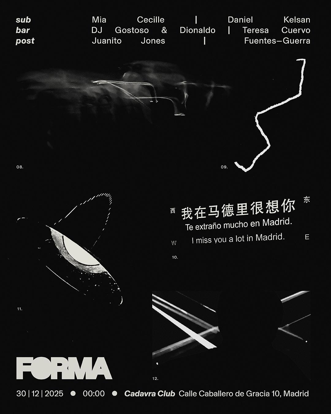 Forma With Mia Cecille, Daniel Kelsan, Teresa Cuervo, Dj Gostoso & Dionaldo