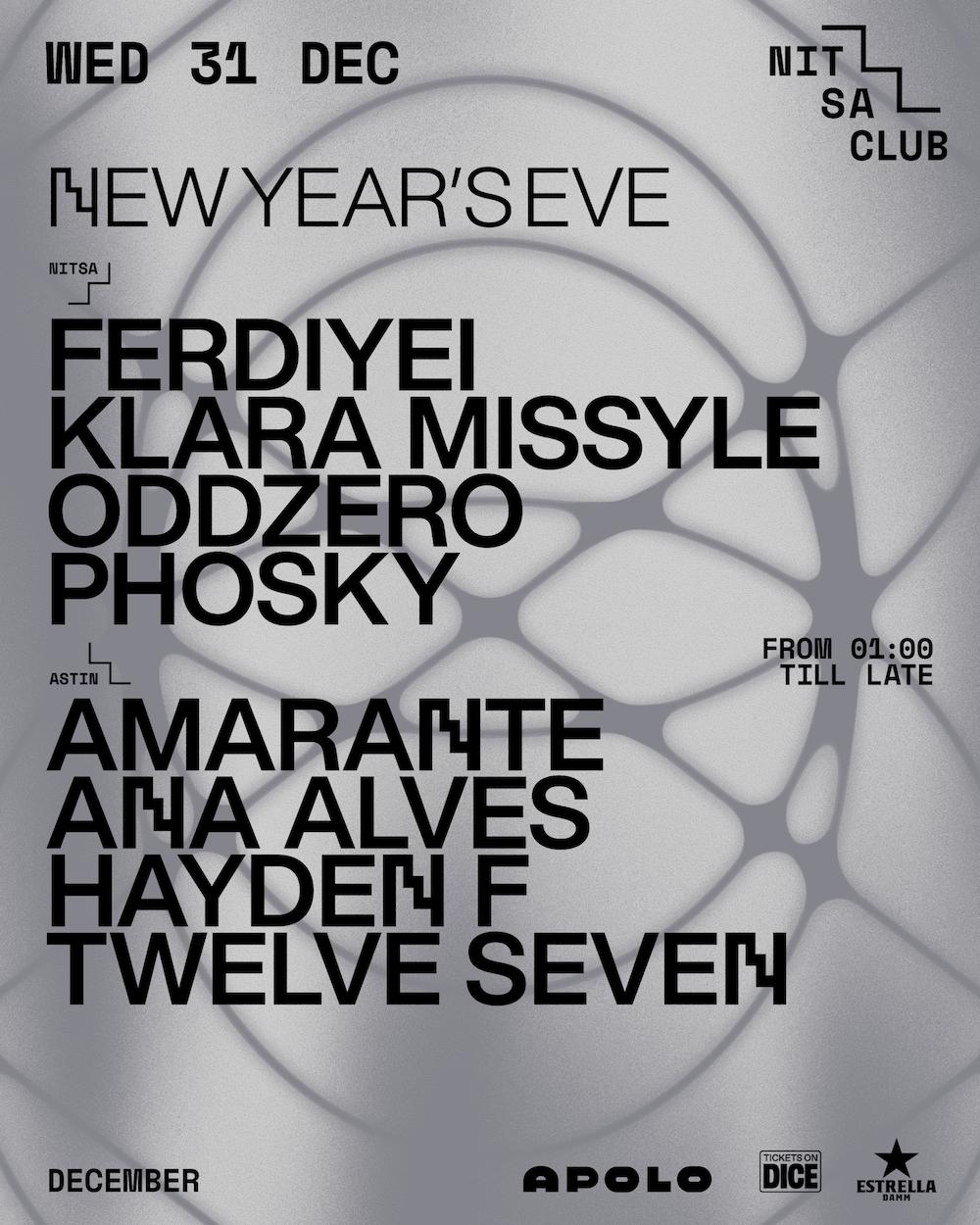 Nitsa Club'S New Year'S Eve