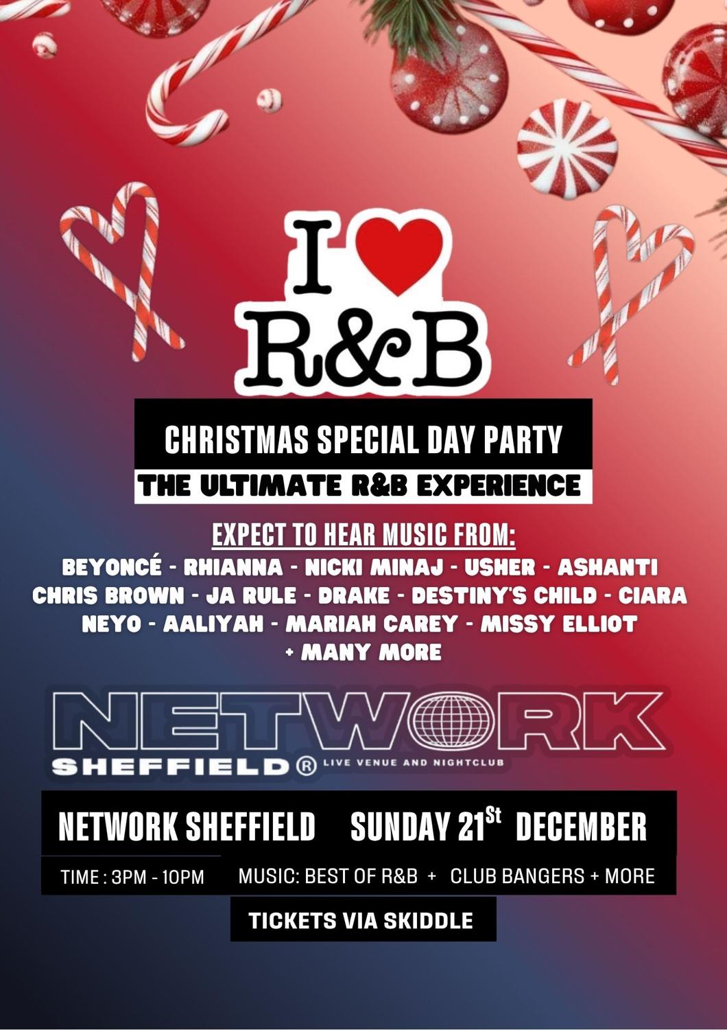I Love R&B Christmas Party Special Sunday 21St December