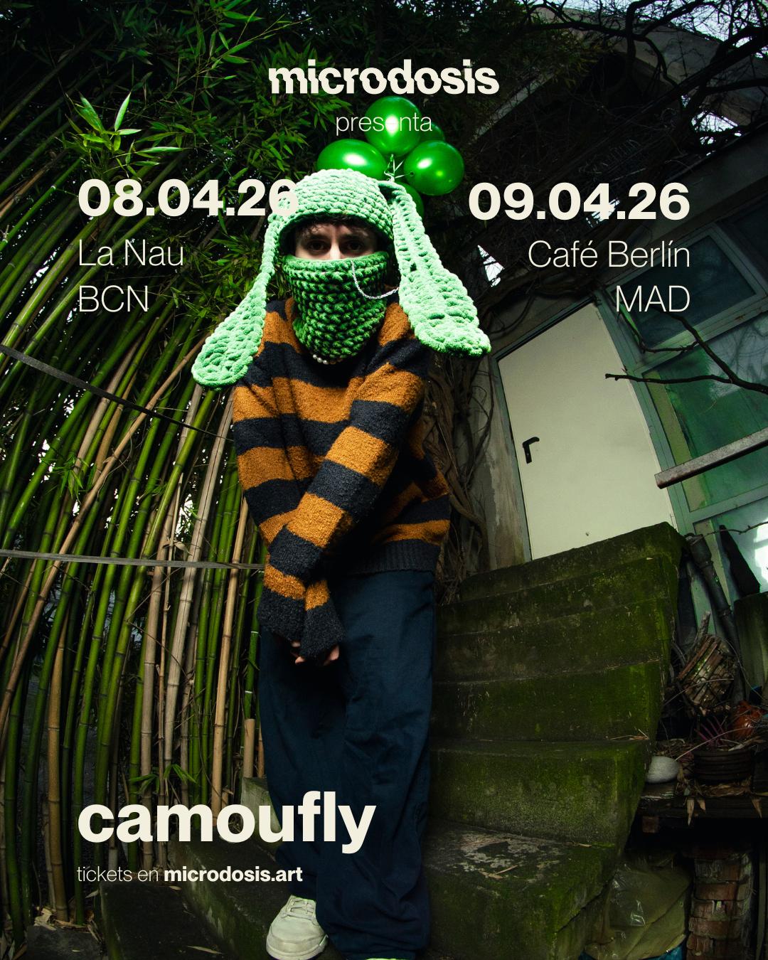 Camoufly En Microdosis - La Nau, Barcelona
